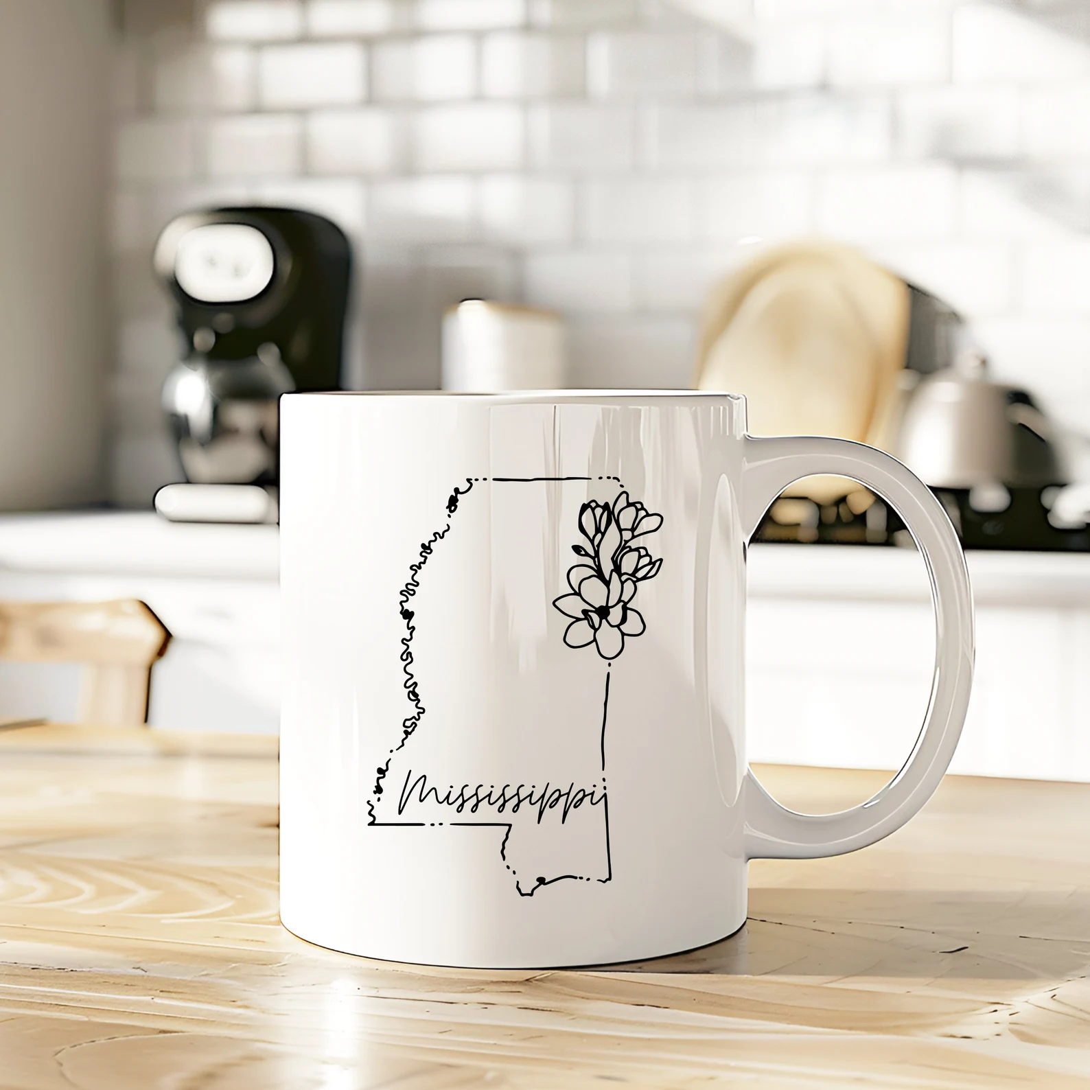 Mississippi Map Mug